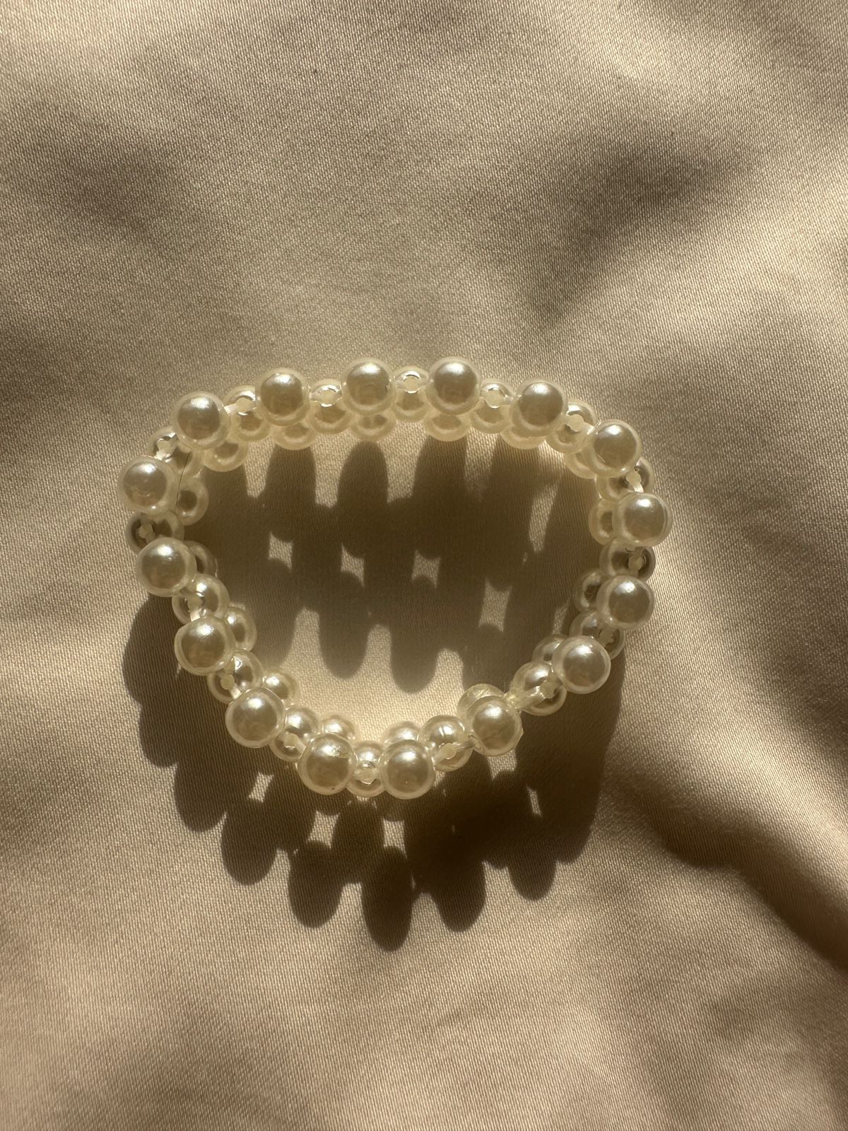 White Pearls Bracelet