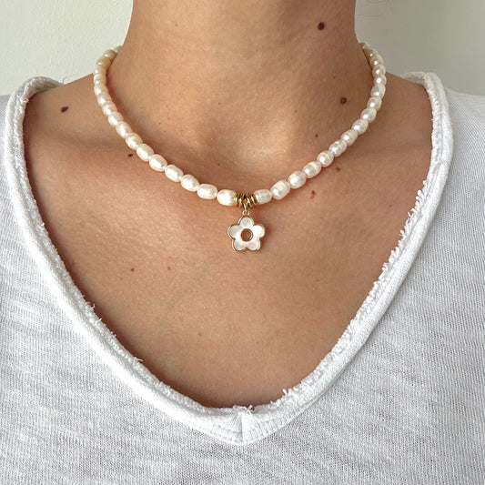 Pearl Blossom necklace