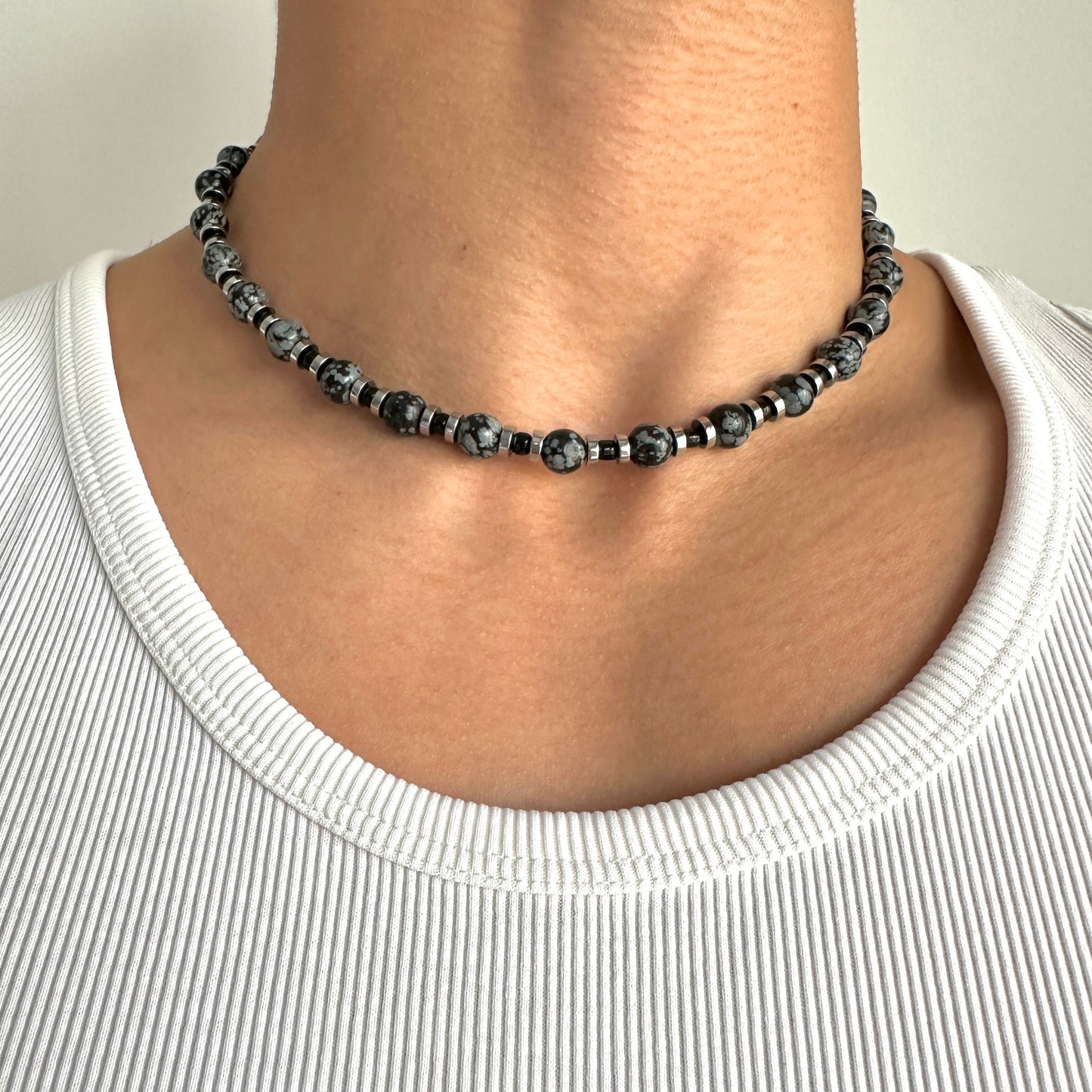 Granite Storm necklace