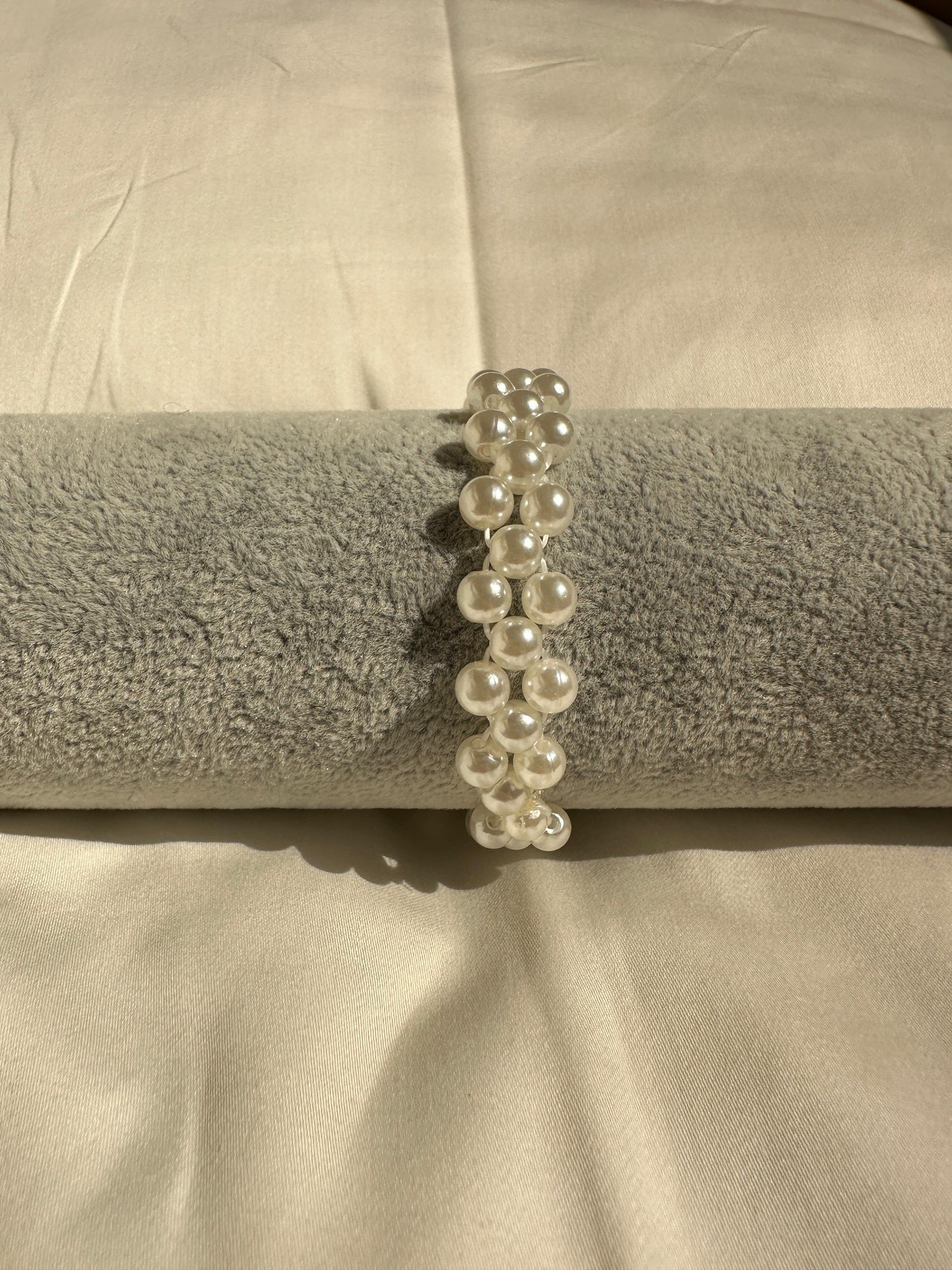 White Pearls Bracelet